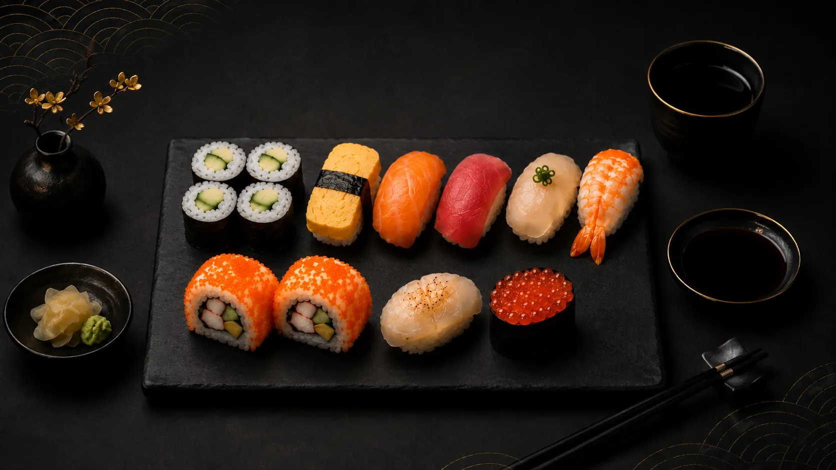 The Sakana set board